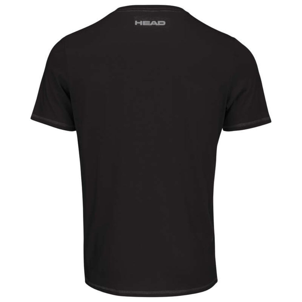 Teniška majica Head Club Basic T Shirt Črna