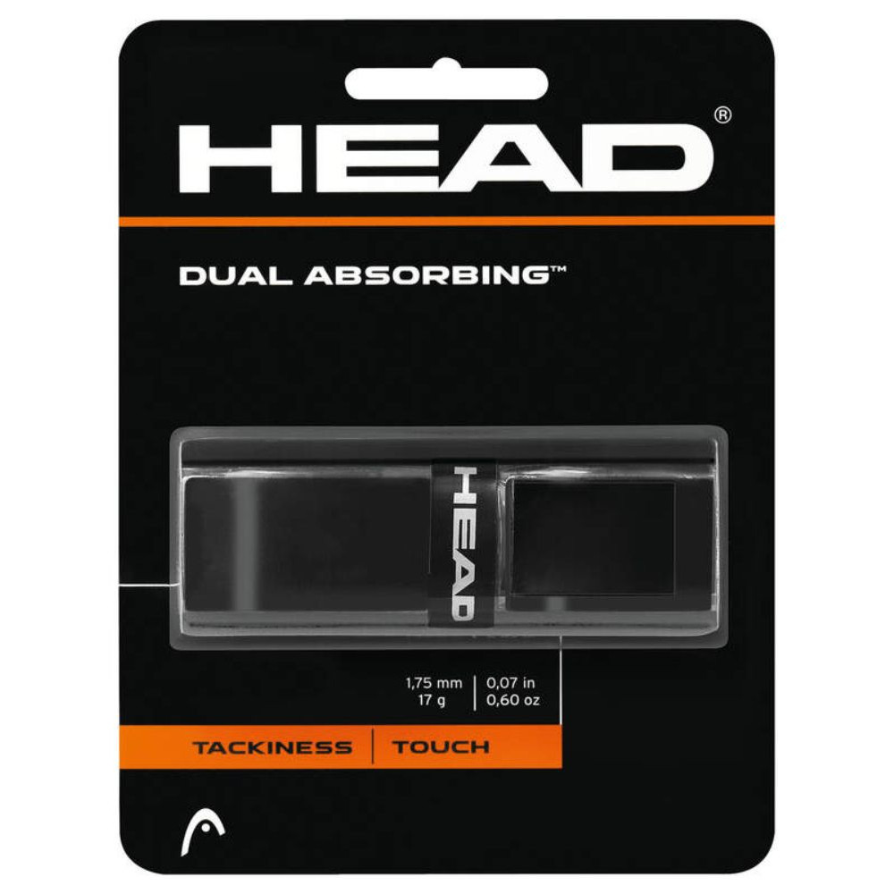 head dual absorbing osnovni grip črne barve